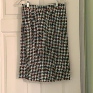 Yves Saint Laurent tweed skirt